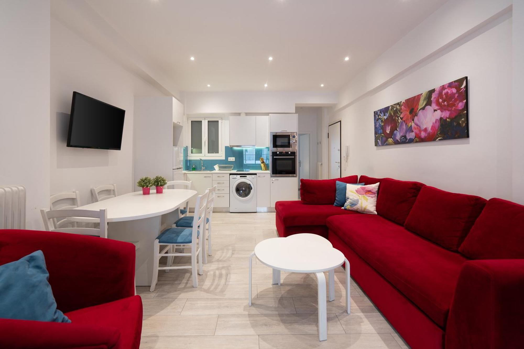 Vibrant & Cozy Apt In Athen Eksteriør bilde